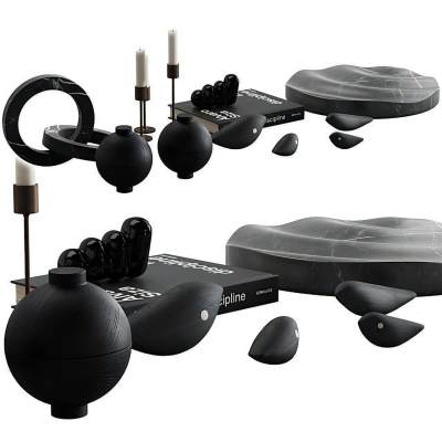 现代摆件组合 装饰品